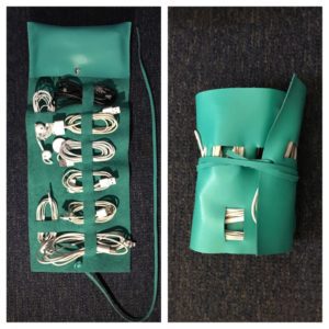 Packing Tip - Barouk & Co Travel Cord Roll
