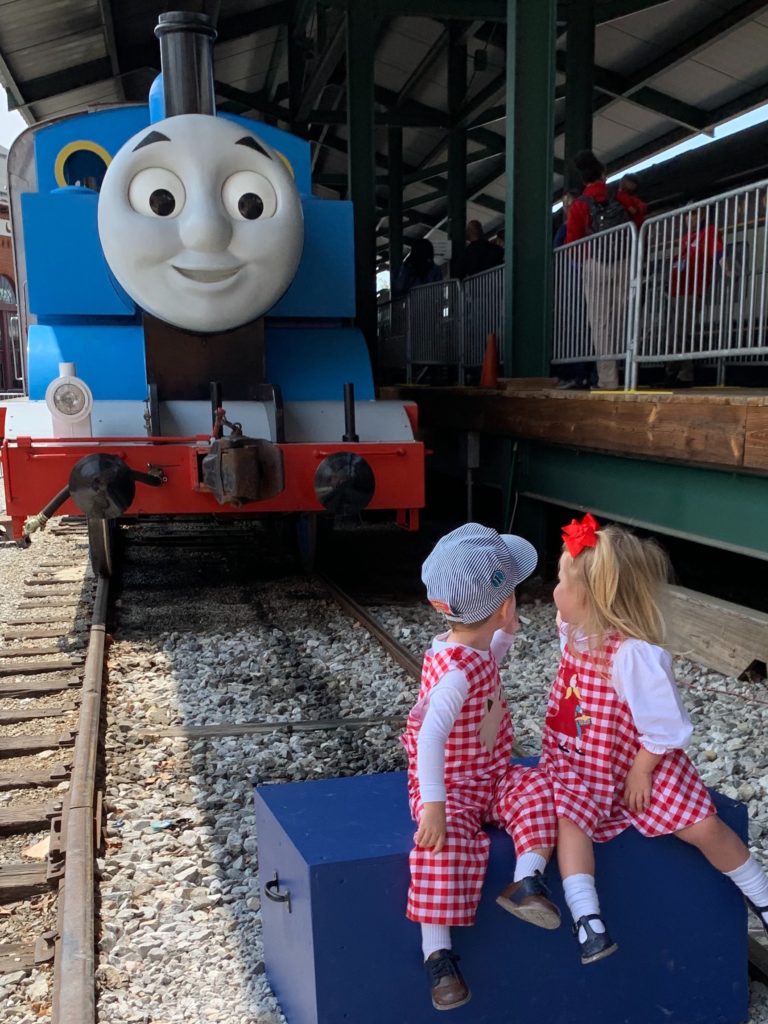 B&O Railroad Day Out with Thomas Twins in Awe