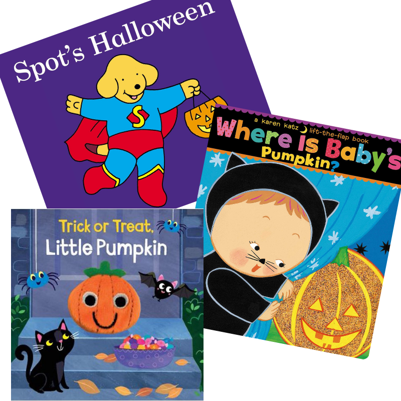 The Best Halloween Books for Toddlers - board books