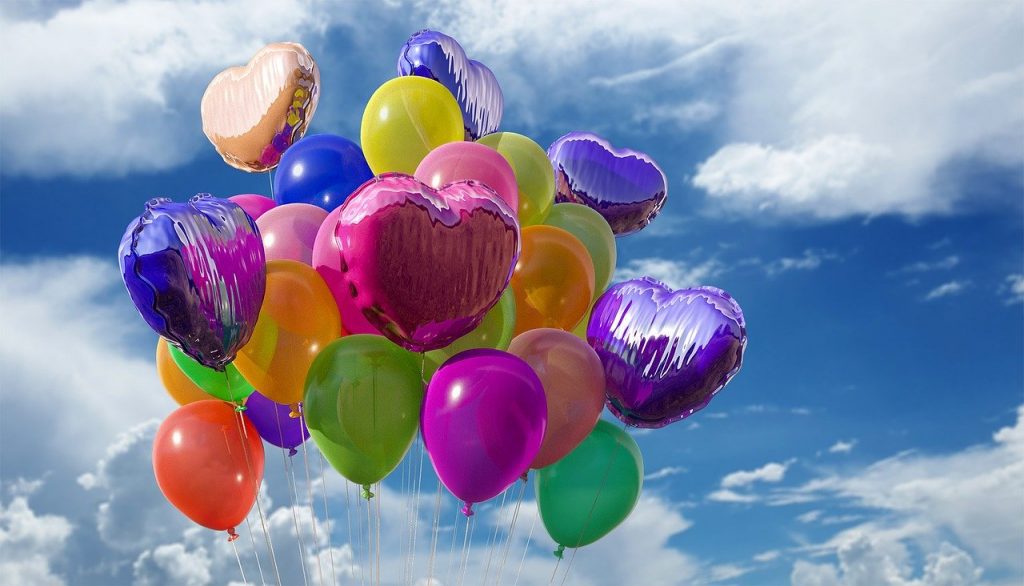 quarantine birthday balloons