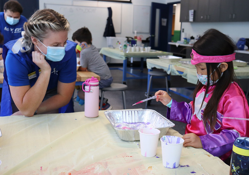 Headfirst Summer Camp science time!