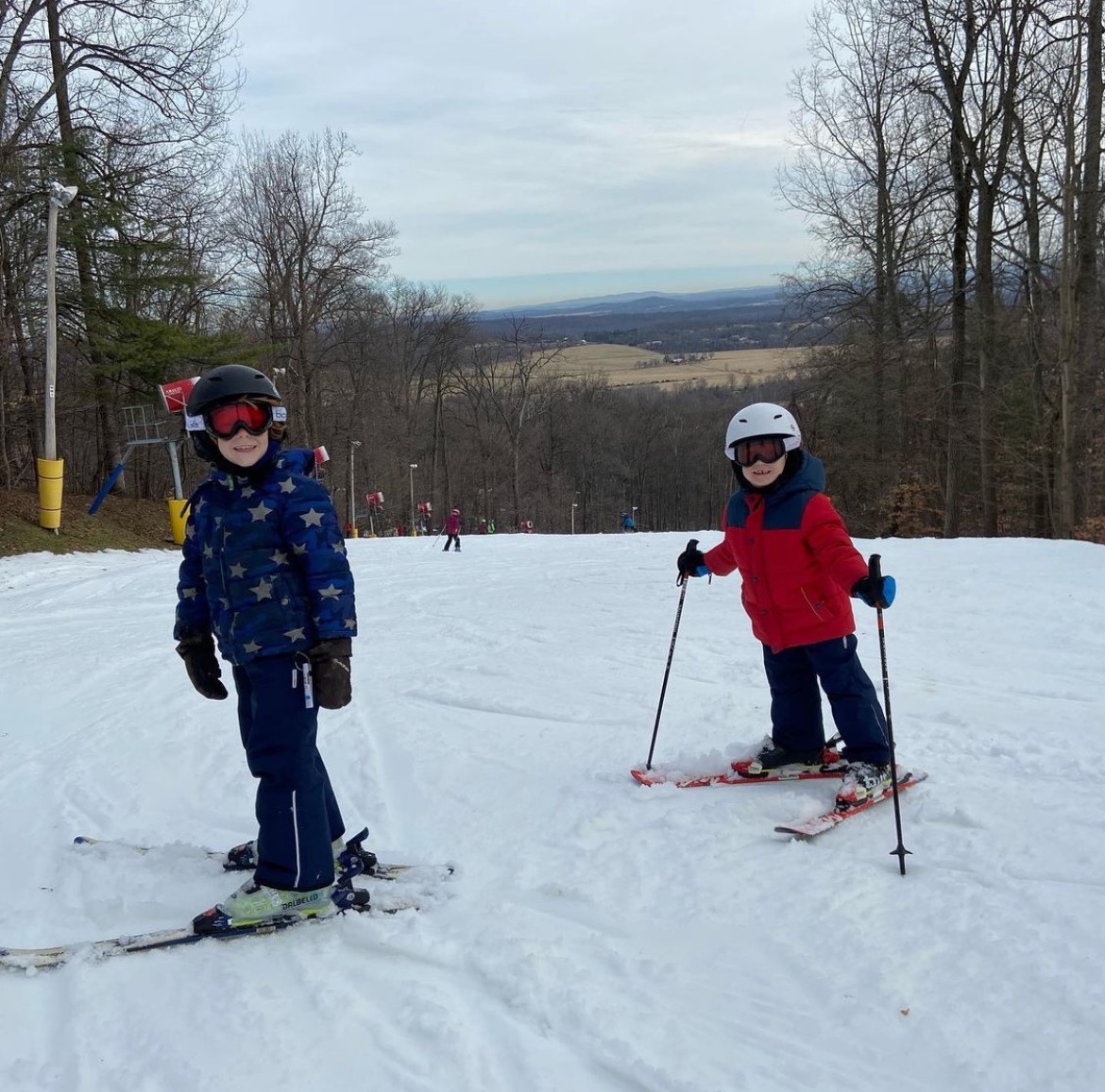 DC Area ski slopes skiing with kids