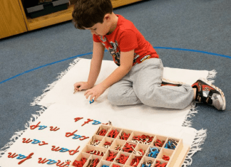 Montessori education at Barrie School