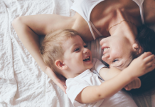 mom and son: Highly Sensitive person raising a highly sensitive child