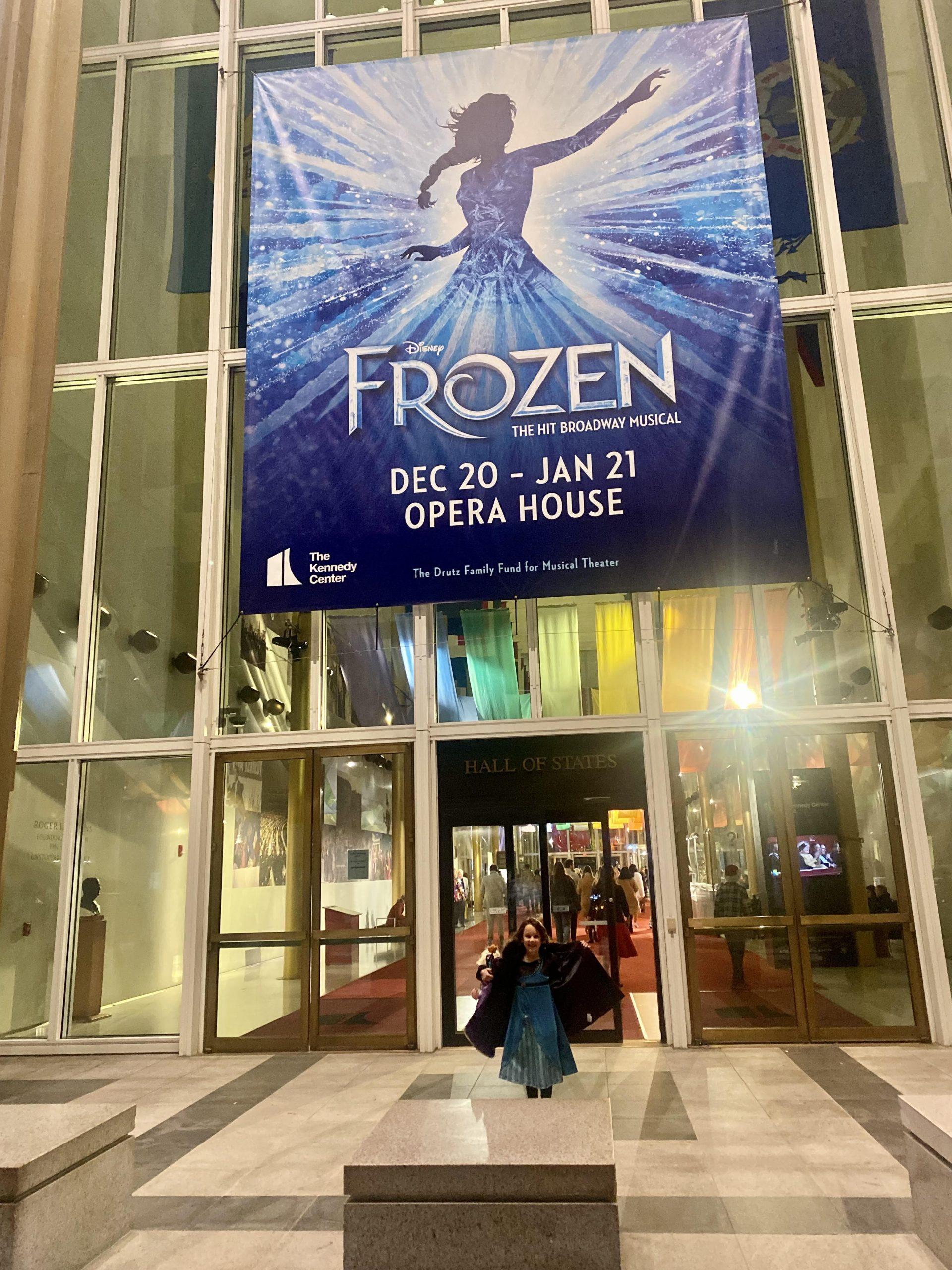 Frozen at the Kennedy Center 
